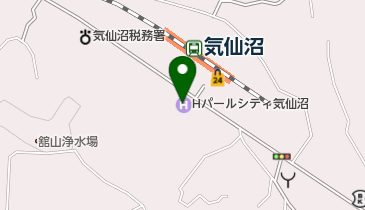 ホテルパールシティ気仙沼の地図画像