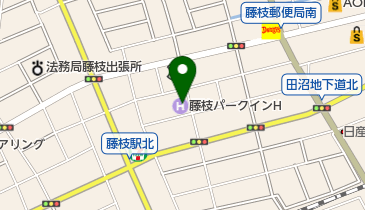 藤枝パークインホテルの地図画像