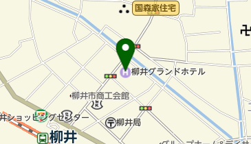 柳井グランドホテルの地図画像