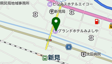 グランドホテル みよしやの地図画像