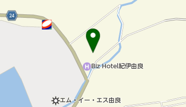 ビジネスホテル由良インの地図画像