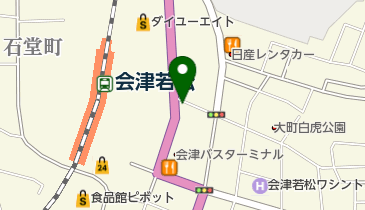 東横イン 会津若松駅前の地図画像