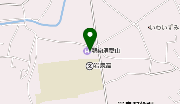 ホテル龍泉洞愛山の地図画像