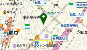 東横イン 横浜鶴見駅東口の地図画像