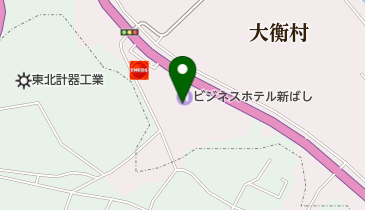 ビジネスホテル新ばし<宮城県>の地図画像