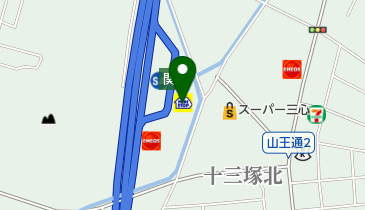 東海北陸自動車道 関SA(一宮方面上り)の地図画像