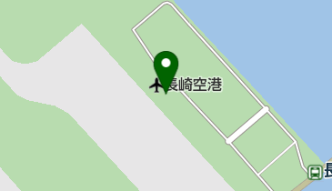 長崎空港 2F ビジネスラウンジ アザレアの地図画像