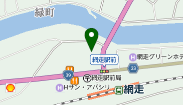 東横イン網走駅前の地図画像