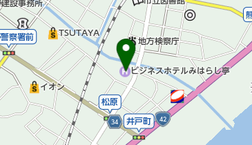 ビジネスホテル みはらし亭の地図画像