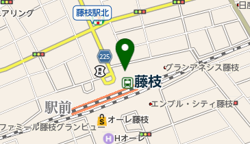 東横イン 藤枝駅北口の地図画像