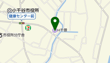 ホテル千景の地図画像