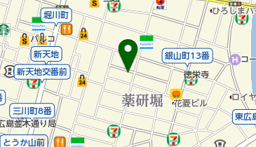 美食処こいじの地図画像