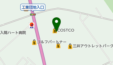 USSオートオークション 埼玉会場の地図画像