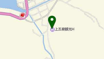 上五島観光ホテルの地図画像