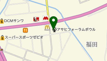 フォーラムボウルの地図画像