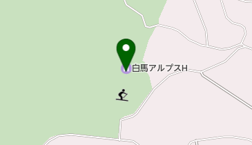 白馬アルプスホテルの地図画像