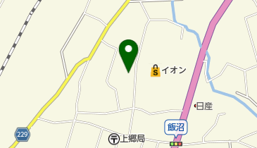 いいだのうどん 藍花の地図画像