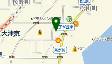 イエローハット 西大津店の地図画像