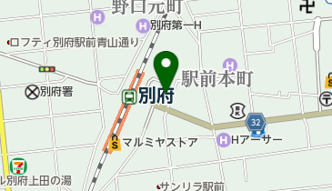 ホテルはやしの地図画像