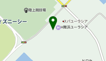 ホテルユーラシアの地図画像