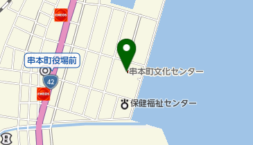 串本町文化センターの地図画像