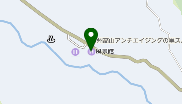 山田温泉 風景館の地図画像