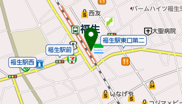 東横イン 福生駅前東口の地図画像