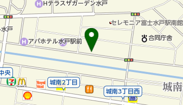 東横イン水戸駅南口の地図画像