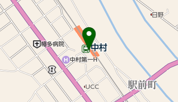 土佐くろしお鉄道 中村駅の地図画像
