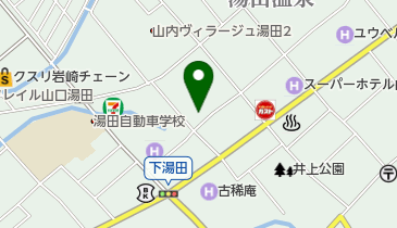 湯田温泉ホテル 喜良久の地図画像