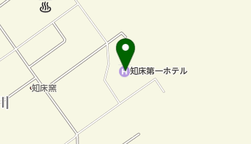 知床第一ホテルの地図画像