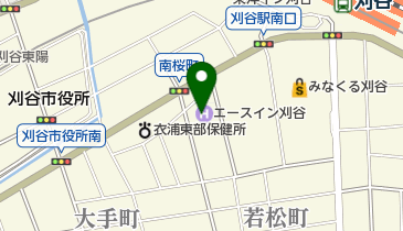 エースイン刈谷の地図画像