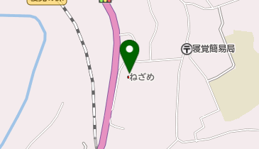 ねざめホテルの地図画像