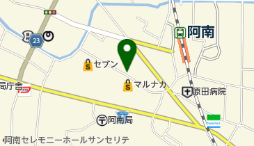 レストラン木亭の地図画像