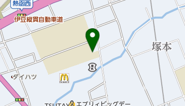 田方自動車学校の地図画像