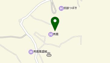 男鹿ホテルの地図画像
