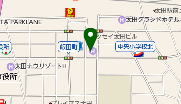 東横イン群馬太田駅南口の地図画像