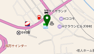 物産館サンリバー四万十の地図画像