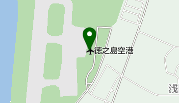 徳之島空港の地図画像
