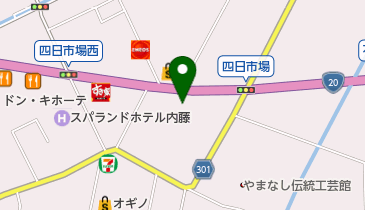 快活CLUB 石和店の地図画像