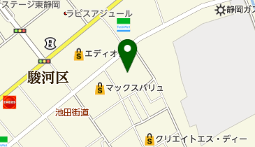 快活CLUB 静岡曲金店の地図画像