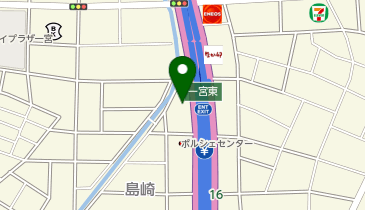 快活CLUB 一宮インター店の地図画像