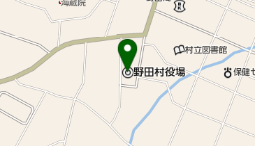 野田村役場の地図画像
