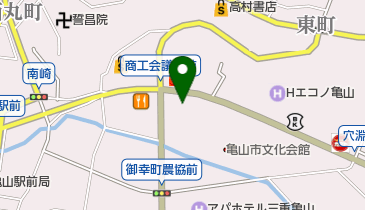 ローソン 亀山東御幸店の地図画像