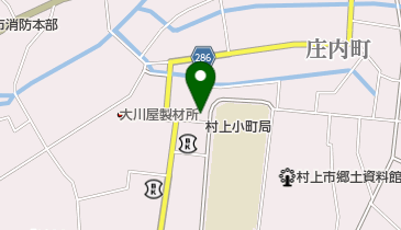 村上商工会議所の地図画像