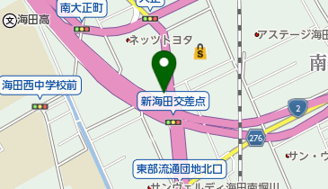 バイクワールド エルフの地図画像