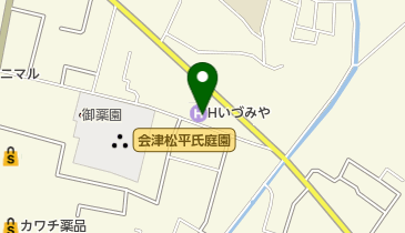 ホテルいづみやの地図画像