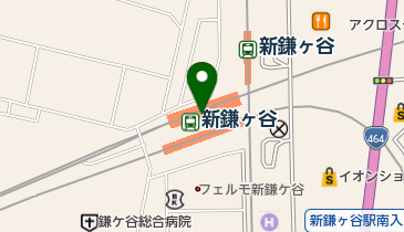 イデカフェ 新鎌ヶ谷駅中店の地図画像