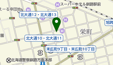 ネイルサロン メープル Maple 釧路市 エステティック 085 0014 の地図 アクセス 地点情報 Navitime