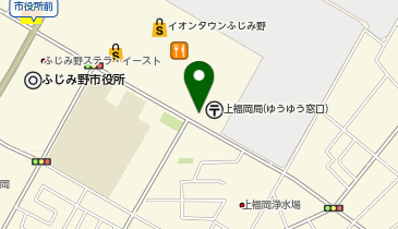 6 ゆうちょ銀行 かみふくおかゆうびんきょく(ゆうゆうまどぐち)の地図画像